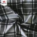 TR Spandex 260gsm Check Жаккардовая ткань